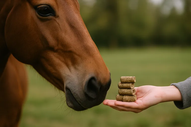 De juiste hoeveelheid paardensnoepjes