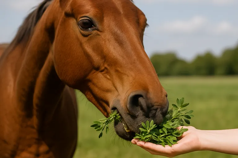 Luzerne als voedzame beloning